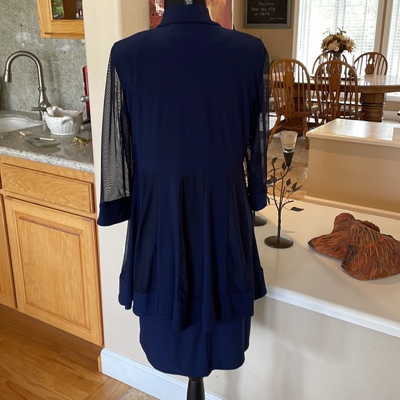 R & M Ladies dress with duster jacket embellished. - Picture 6 of 15